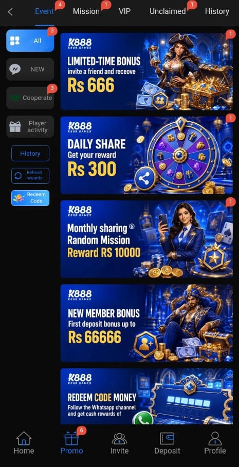 K888 Game Login
